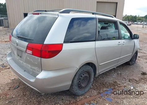 2005 Toyota Sienna Le из США, поврежденный, VIN 5TDZA23C15S236649
